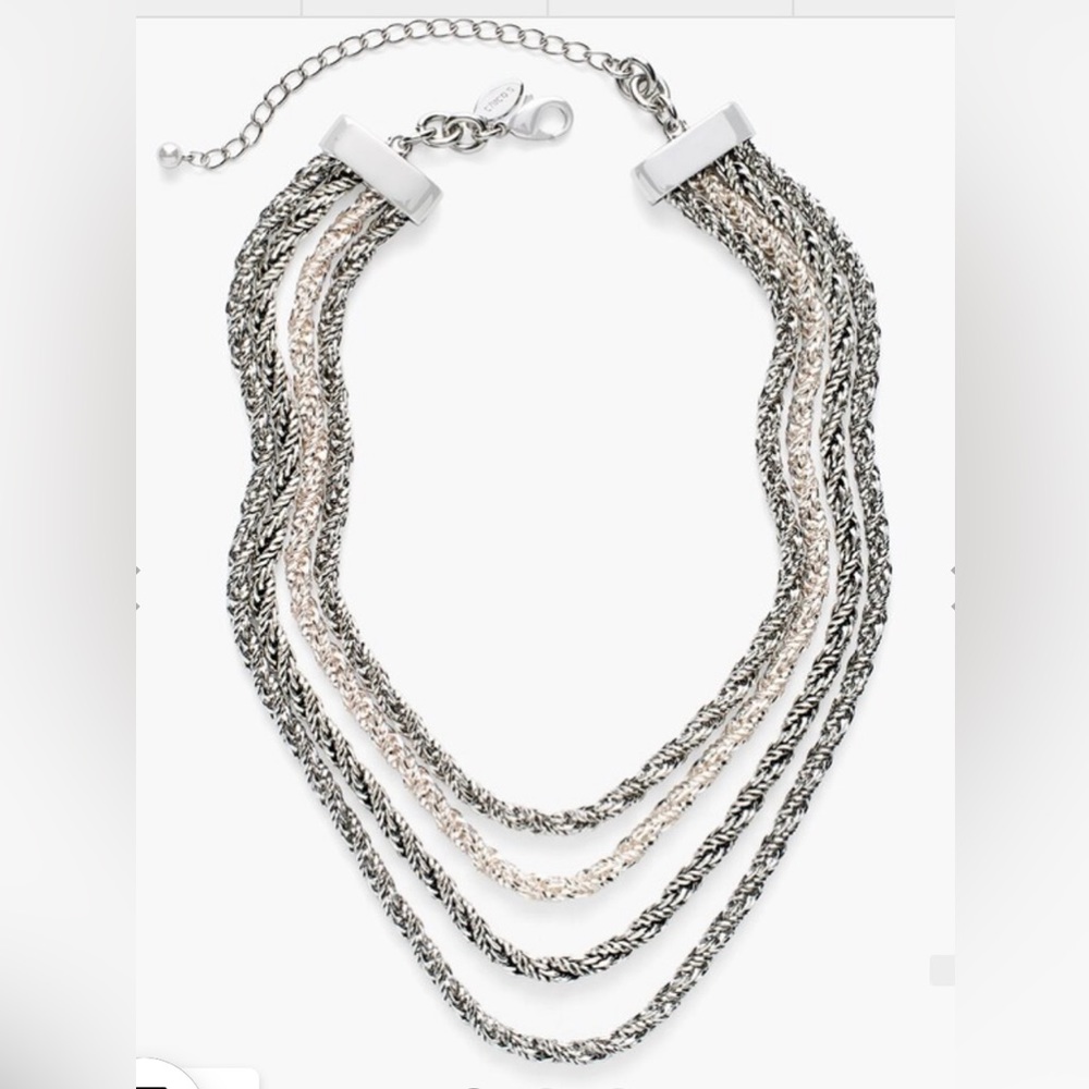 Chico’s Jami Statement Rope necklace. Vintage never worn. LOVELY